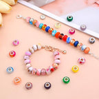 30 Pcs Snake Chain Charm Bracelet with Bracelet Helper - Adjustable DIY Jewelry Making Kit for Women, Gold & Silver Metal Bracelets with Heart Lobster Clasp Extender, Craft Supplies & Gifts