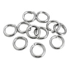 200pcs Adabele 304 Grade Surgical Stainless Steel 4mm (0.16 inch) Small Tiny Open Jump Rings Strong O Ring Connector (0.9mm/19 Gauge) for Craft Jewelry Making SJF84-4 - size: 4mm Ring (0.9mm wire gauge)
