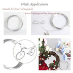 Aluminum Wire, 1 Roll 12 Gauge (2mm) 32.8 Feet Silver Armature Wire, Bendable Metal Craft for Making Dolls Skeleton DIY Crafts - size: 2mm