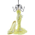 2 PCS Set Jewlery Display Shoe Ring Holder - Mannequin Necklace Display Bracelet Orgaziner (Yell) - color: Yell