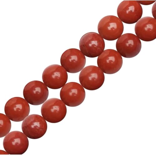 90pcs Adabele Natural Grade A Red Jasper Healing Gemstone 4mm (0.16 inch) Small Round Beads Gem Stone Spacer for Craft Jewelry Making GF33-4 - color: Grade a Red Jasper, size: 4mm (90pcs/1 Strand)