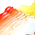 Natural 100% Mulberry Handmade Embroidery Silk Thread Silk Floss (26) - color: 26
