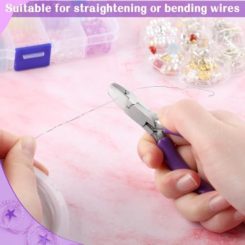 SPEEDWOX Nylon Jaw Pliers - Double Flat Jaw Pliers for Jewelry Making - style: Flat Nylon Jaw Pliers