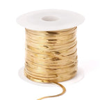 33 Feet Gold Snake Chains Roll, 2mm 18K Gold PVD Plated 304 Stainless Steel Flat Snake Chain Bulk Spool for Jewelry Making DIY Craft - color: 2.0mm Gold Flat Snake Chains
