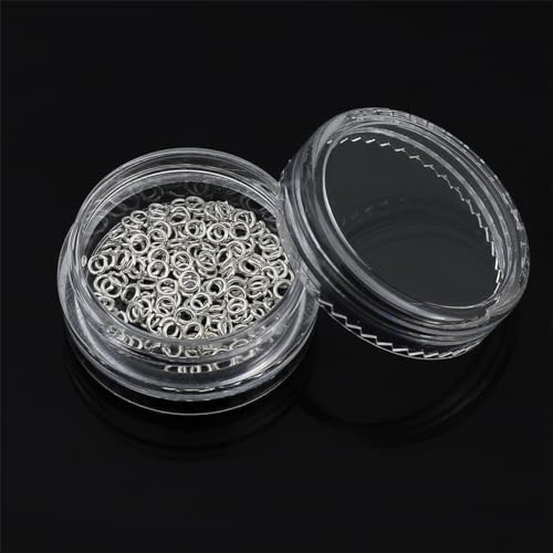 BEADIA 925 Sterling Silver Jump Rings 0.5x2.5mm 150pcs for Jewelry Making Findings - size: 0.5x2.5mm