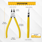 BOOSDEN Wire Cutters 5 Pack, 6 Inch Flush Cut Pliers | Spring Loaded Side Cutting Dikes, Precision Diagonal Cutters Bulk Set for Jewelry Making, Artificial Flowers, Crafting, Electrical & DIY Projects - color: 6''-5 Pack