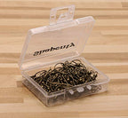 Shapenty Surgical Brass Ball Coil Fish Earring Hooks Clasp Hypo-allergenic Ear Wire Bead Connector Hooks with Large Loop for DIY Jewelry Finding Making, 100PCS/50Pairs (Bronze) - color: Bronze