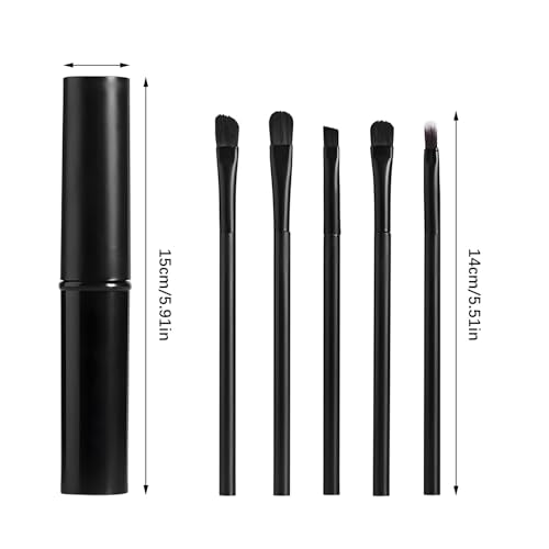 Flylin 2 Set Watch Cleaning Brush, Small Parts Cleaning Soft Brushes with Storage Box for Watch Crafts Jewelry, Wristwatch Dust Removal Tool Set