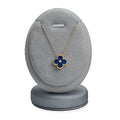 PU Leather Necklace Display Stand Microfiber Small Necklace Holder Jewelry Gift Display Stand For Birthday, Valentine's Day (Light Gray) - color: Light Grey