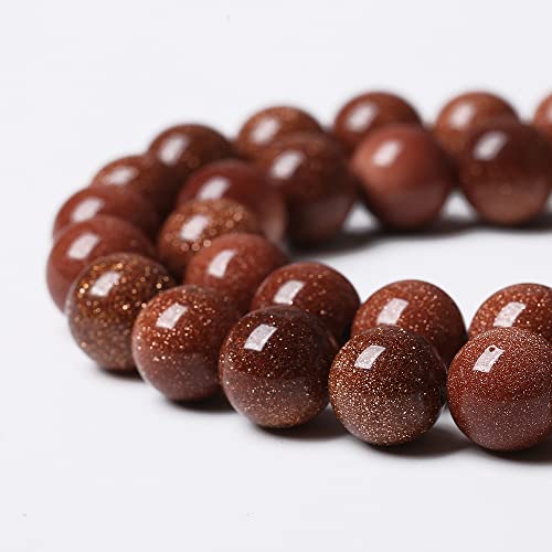90pcs 4mm Natural Gold Sandstone Beads Gemstone Round Loose Beads for Jewelry Making DIY Bracelet Necklace 15“ (Gold Sandstone, 4mm) - color: Gold Sandstone, size: 4mm