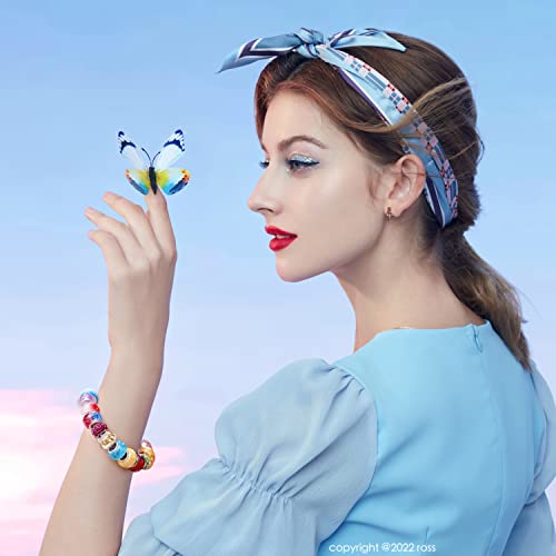 European Large Hole Beads Spacer Beads Charm Fairy Wands Beads Rhinestone Craft Beads for DIY Bracelet Jewelry Making (9 Style 180 Pieces) - color: 9 Style 180 Pieces