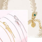 Spring Clasps Sterling Silver with Open Jump Rings Gold Necklace Clasps and Closures for Jewelry Making,Made in Italy - color: 3silver, size: 0.28inch