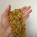 Natural Chip Stone Beads About 200pcs Yellow Aventurine Stones 5-8mm Irregular Gemstone Healing Crystal Loose Rocks for Bracelet Necklace Earrings Jewelry Making(Yellow Aventurine) - color: yellow Aventurine