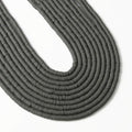 3600 pcs Gray Clay Beads for Bracelets Making, 10 Strands Flat Round Polymer Clay Disc 6mm Spacer Heishi Beads for Jewelry Making Earring Necklace - color: Gray