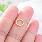 10K Gold Jewelry Clasp Necklace Extender Clasp Bracelet Extension Connector for DIY Necklace Bracelet Anklet Jewelry Making (Style 2-12mm) - style: Style 2-12mm