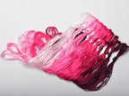100% Nature Mulberry Handmade Embroidery Silk Thread Woven Jewelry Accessory Artificial Flowers Cross Stitch Floss DIY Sewing Kits 10 Gradient Colors 110m Each (25) - color: 25