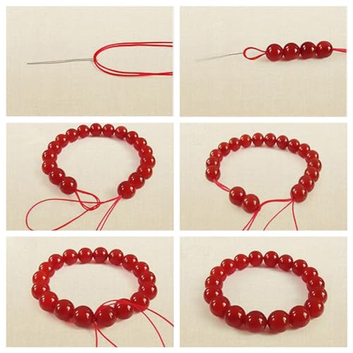 4mm 200pcs Natural Stone Round Beads Carnelian Genuine Stone Beading Loose Gemstone DIY Charm Smooth Beads for Bracelets Necklaces Earrings Hole Size 1mm (Carnelian 4mm) - color: Carnelian, size: 4mm