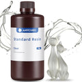 ANYCUBIC 3D Printer Resin, 405nm SLA UV-Curing Resin with High Precision and Quick Curing & Excellent Fluidity for LCD 3D Printing (Clear, 1kg) - color: Clear, size: 1kg