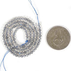 3mm Labradorite Faceted Gemstone Round Loose Beads Strand 15.5-16" DIY Jewelry Making - color: Labradorite