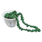 Green Aventurine Pre Drilled Crystal Crushed Chips Beads for Bracelets Making, DIY Handmade Natural Healing Crystals (25 Inch Strand) - color: Green Aventurine