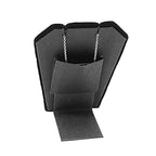 MOOCA 6 Pcs Set Black Velvet Mini Earring Stand, Jewelry Display, Necklace Chain and Pendant Display Stand, Jewelry Holder Showcase, 3 1/4 Inches Height - color: 1) Black Velvet
