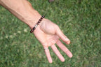 Rose Quartz Bracelet - 8mm Healing Crystal for Love, Unisex - color: 03: Red Tiger, style: B: 6.5-6.9 inches