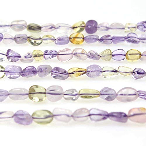 MJDCB Natural Irregular Shape Stone Beads 6-8mm Ametrine Gemstone Energy Cured for Jewelry Making Necklaces - color: Ametrine