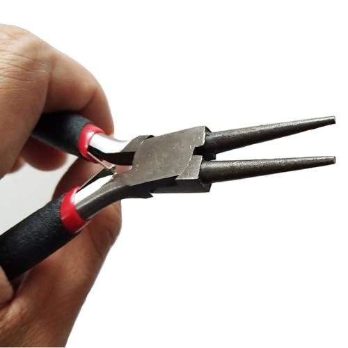 Round Nose Pliers Jewelry Making Pliers Tools 2 Pack,Wire Jewelry Making Tools Bead Pliers for Jewelry Repair,Wire Wrapping,Crafts,Jewelry Making Supplies - style: Round Nose