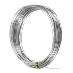 M METERXITY 20 Gauge Stainless Steel Craft Wire, 0.8mm 65.6 ft Bendable Floral Snare Wire for Jewelry Making/Sculpting/Armature Crafting/Floral Bonsai/DIY Crafts - size: 20 Gauge x 65.6 ft