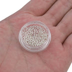 BEADIA 925 Sterling Silver Jump Rings 0.5x2.5mm 150pcs for Jewelry Making Findings - size: 0.5x2.5mm