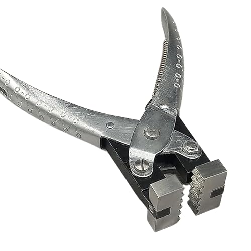 Parallel Action Zig zag Jewelry Pliers - 5.5" Length x 4" Width, Precision Crafting Tool for Jewelry Making, Wire Bending and Metal Forming