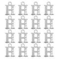 uxcell Rhinestone Letter Charm, Letter Alphabet Dangle Charm Pendant for DIY Bracelets Necklace Jewelry Making
