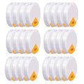 24 Rolls Elastic Bracelet String Cord, Crystal Clear Stretch Beading Cord for Jewelry Making, Friendship Bracelets, Beads and Crafts(0.4-1mm) - size: 24 Rolls