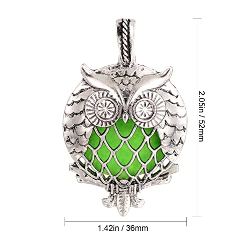 Mixed Pearl Cage Locket Pendants Set, Essential Oil Diffuser DIY Necklace Bracelet Jewelry Making Craft, Bulk Beads Aromatherapy Diffuser Charms Gifts for Women Girls - color: Random 8pcs Aroma Diffuser