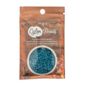 John Bead 25g Cylin Beads Capri Blue Silver Lined 11/0 Glass Cylindrical Seed Beads for Jewelry Bracelets Necklaces Earrings Making Embroidery - color: Capri Blue Silver Lined
