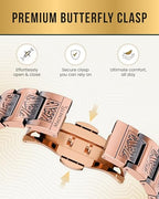 MagnetRX Copper Viking Bracelet for Men EllipseMAX 5X Strength 5,000 Gauss Magnets - Premium Adjustable Mens Copper Bracelet with Magnets (Viking Style) - color: 5x Strength - EllipseMAX (5,000 Gauss) – Viking