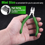 SPEEDWOX 4-Inch Mini Diagonal Cutting Pliers with Wire Stripping Holes for Jewelry Making and Crafting - style: Diagonal Pliers with Stripping Hole