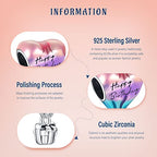 Mothers Day Birthday Number Love Family Friendship Graduation Auntie Grandma Dad Mom Charms for Pandora Bracelets Necklaces, Gifts Women, for Anniversary Valentines Christmas - style: Happy Birthday Air Balloon Charm