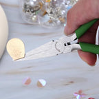 SPEEDWOX 5 inch flat nose pliers mini duckbill pliers fine nose pliers fine nose pliers precision pliers for jewelry making hand tools beading craft craft - style: Mini Curved Nose Pliers Serrated Jaw