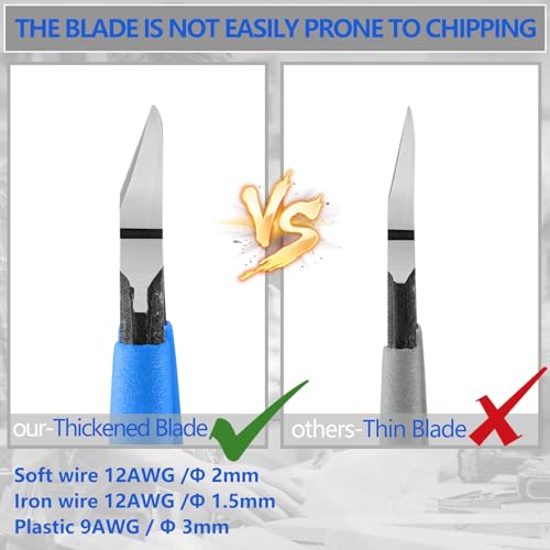 Wire Cutters Flush Cutters for Jewelry Making, Ultra-Sharp Side Cutters, CR-V Diagonal Cutters for Crafting, Flush Cut Pliers for Soft Copper Wire, Floral, Circuit Board (6" 6Pack) - size: 6" 6Pack