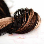 4 Skeins Mulberry Silk Floss Embroidery Thread Floss-Cross Stitch Threads China Silk Woven Jewelry Threads DIY Sewing Kits (04) - color: 04