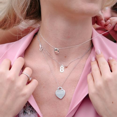 KALIONE 50Pcs Metal 0-9 Number Charm Pendants 0-9 Charms for DIY Craft Keychains DIY Jewelry Making Accessories - color: Silver