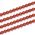 90pcs Adabele Natural Grade A Red Jasper Healing Gemstone 4mm (0.16 inch) Small Round Beads Gem Stone Spacer for Craft Jewelry Making GF33-4 - color: Grade a Red Jasper, size: 4mm (90pcs/1 Strand)