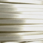 The Beadsmith Half-Round Craft Wire - Medium Temper Beading Wire, Silver Color, 21 Gauge, 4 Yards