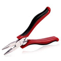 SPEEDWOX Long Nose Pliers 5 Inches Micro Wire Cutters Side Cutting with Spring Multi Use Mini Precision Fine Pliers Functional Professional Jewelry Making Tool Serrated Jaws Chrome Vanadium Steel - style: Long Nose Pliers