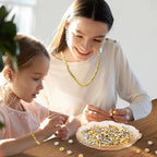 Augshy 700Pcs Star Spacer Beads - 6mm Silver & Gold for Crafts, Jewelry Making, Birthday Party, Friendship & Hair Beads - style: Gold Silver Star Style