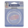 Beadalon German Style Wrapping Wire, Square, Silver Plated, 18 Gauge, 1.25 m / 4.1 ft - color: Silver Plated, size: 18 Gauge/.040 In-1. 25 M/4.1 Ft