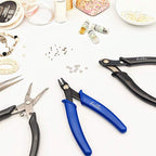 Beaditive Bead Crimping Plier for 2mm & 3mm Beads and Tubes | 5-Inch (Blue) - color: Blue