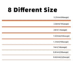 99.9% Soft Copper Wire, 12 Gauge/ 2 mm Diameter, 49.3 Feet / 15m, 1 Pound Pure Copper Wire, Jewelry Making Wire Craft Wire - size: 12 Gauge(2.0 Mm), 1 Pound
