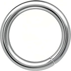 100PCS 8mm 1.5mm Thick Heavy Duty 14 Gauge Stainless Steel Jump Rings, Unwelded Metal Round Strong Craft O Ring for Necklace Bracelet Keychain Chainmail Jewelry Making - size: 8mm Od-1.5mm Thick-14 Gauge(100pcs)